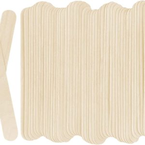 100Pcs Jumbo Wooden Craft Sticks Popsicle Stick