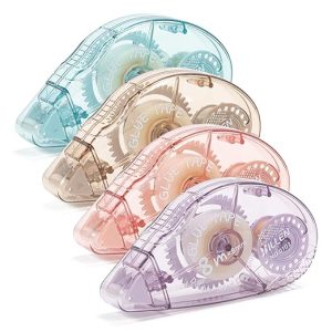 4 Pack Double Sided Tape Roller, Scrapbook Supplies