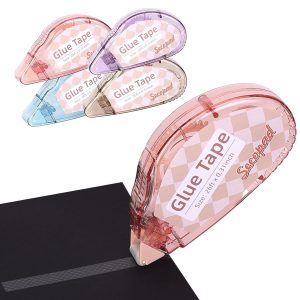 Scrapbook Tape, 4 Pack Double Sided Tape Roller for Crafts