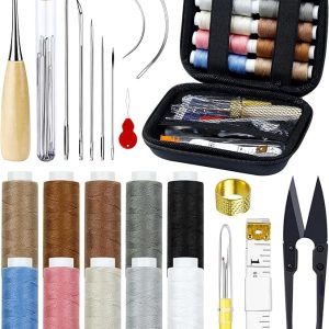 PLANTIONAL Upholstery Repair Sewing Kit: 47 Pieces