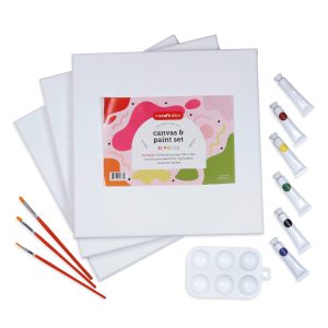 Bulk Canvas & Paint Set