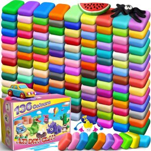 ESSENSON Air Dry Clay - 136 Colors Modeling Magic Clay